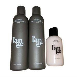 L'ange Radiant Hue Color Enhamcing Shampook+Conditioner+Thick It Creme